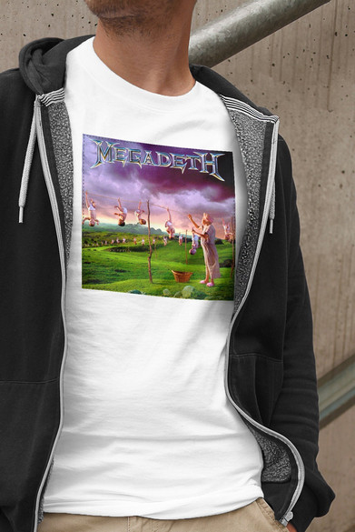 Koszulka z naszywką Megadeth Southanasia