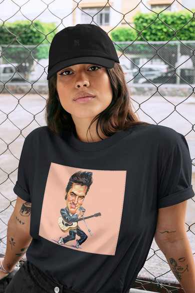 Koszulka z naszywką Elvis Presley 02