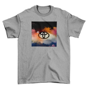 Koszulka z naszywką Toyota logo colourful