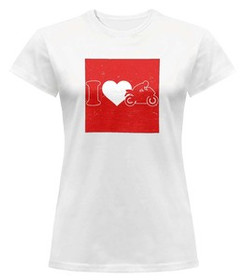 Bluzka damska z naszywką Lubię zapierd..lać 02