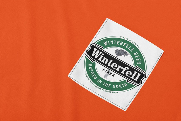 Koszulka z kieszonką WINTERFELL BEER