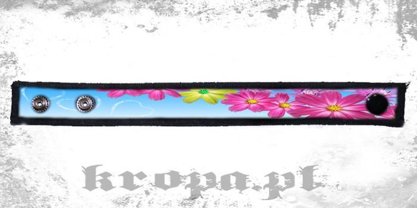 Opaska na rękę - FLOWERS