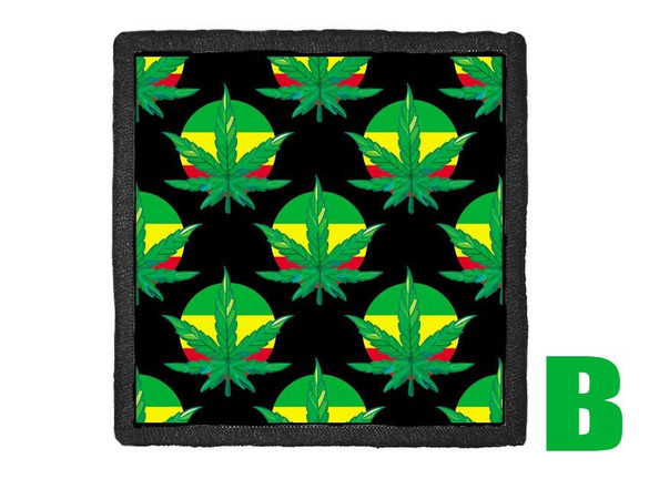 Naszywka MARIHUANA FLAGA RASTA