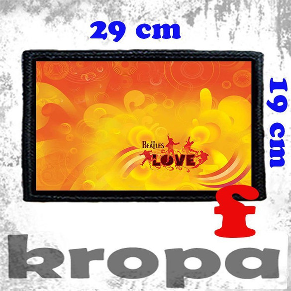 Naszywka duża na ubranie THE BEATLES