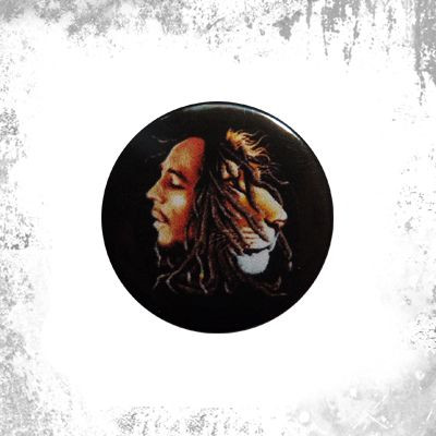 Przypinka BOB MARLEY