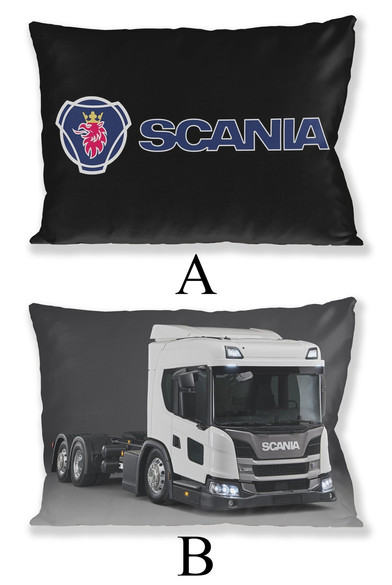 Poduszka SCANIA FULLPRINT 60x40cm WZORY
