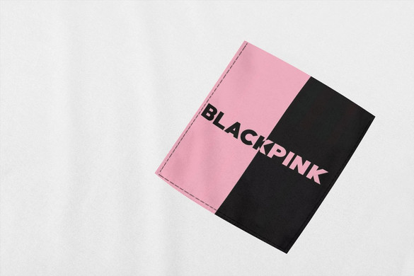 Koszulka z kieszonką BLACKPINK 02