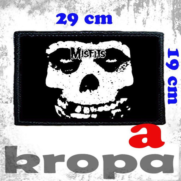 Naszywka duża na ubranie MISFITS