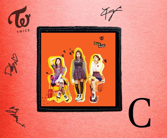 Naszywki TWICE K-POP #BARDZO DUŻO WZORÓW#