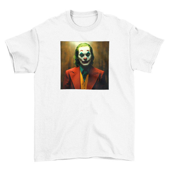Koszulka z naszywką Joker Lift Scene