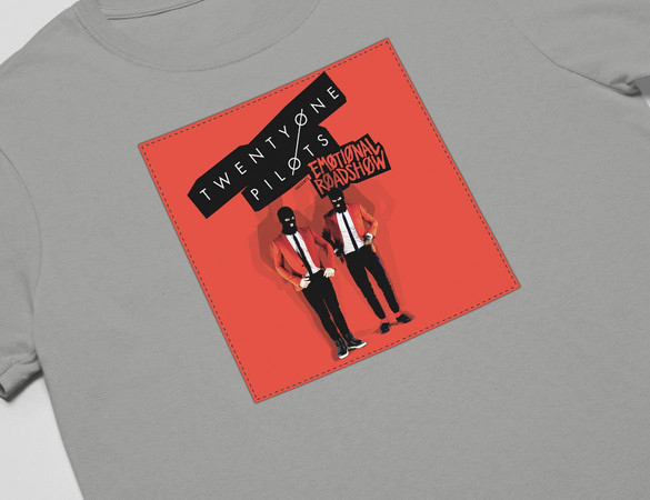 Koszulka z naszywką Twenty One Pilots 04