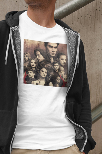 Koszulka z naszywką Riverdale squad