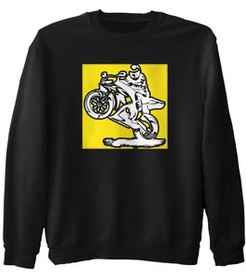 Bluza z naszywką Lubię zapierd..lać 05