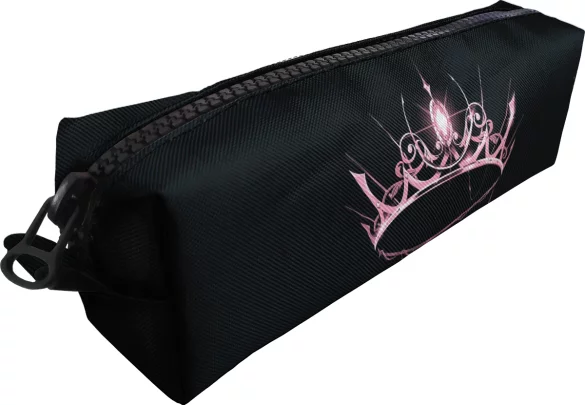 Piórnik BlackPink pink crown The Album cover