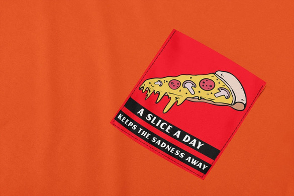 Koszulka z kieszonką A SLICE A DAY