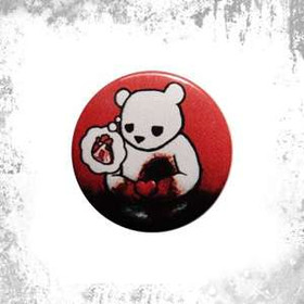 Przypinka  MIŚ BEZ SERCA...