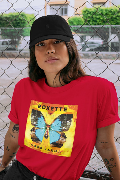 Koszulka z naszywką ROXETTE good karma