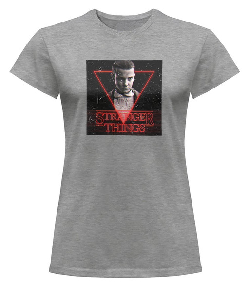 Bluzka damska z naszywką Stranger Things Eleven