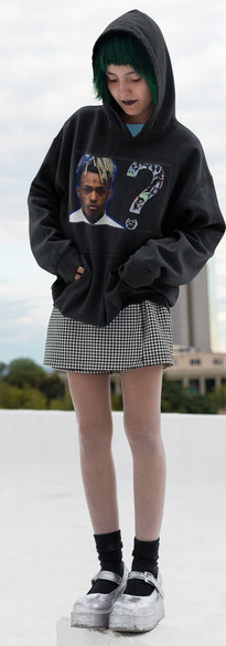 Bluza z naszywką  XXXTENTACION 01