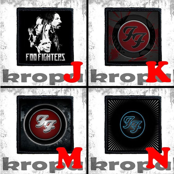 Naszywka FOO FIGHTERS 10 x 10 cm  Dużo Wzorów!