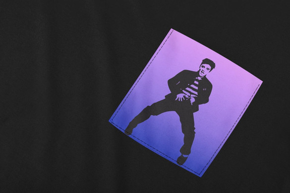 Koszulka z kieszonką ELVIS PRESLEY 01