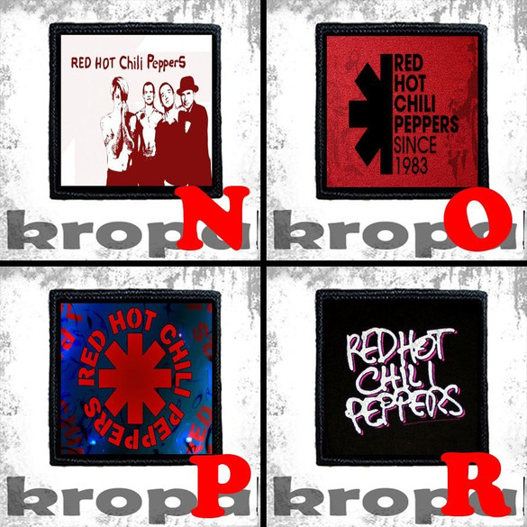 Naszywka RED HOT CHILI PEPPERS 8 X 8 cm