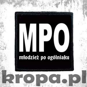 Naszywka  MŁODZIEŻ PO OGÓLNIAKU