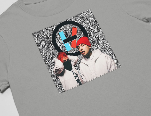 Koszulka z naszywką Twenty One Pilots 07