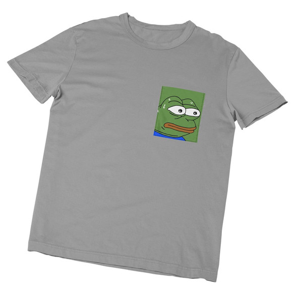Koszulka z kieszonką PEPE THE FROG