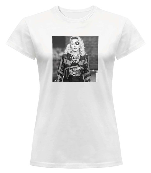 Bluzka damska z naszywką MADONNA Like a..