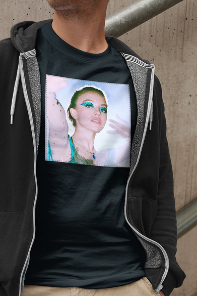 Koszulka z naszywką Euphoria Cassie