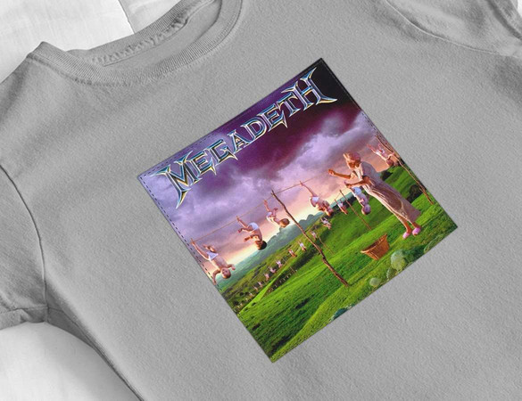 Bluzka damska z naszywką Megadeth Southanasia