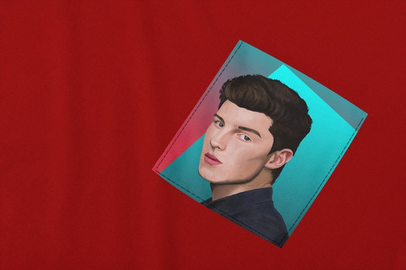 	Koszulka z kieszonką SHAWN MENDES 1