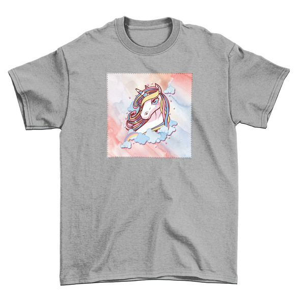 Koszulka z naszywką Unicorne 02