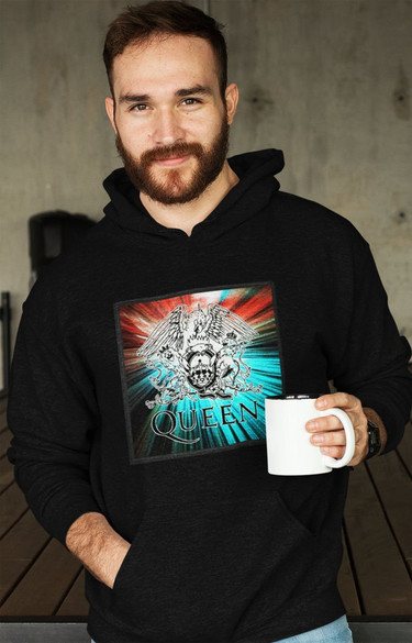 Bluza z naszywką QUEEN LOGO