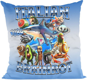 Poduszka Italian Brainrot Ekipa większa Stworków włoskich brainrotów