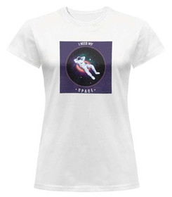 Bluzka damska z naszywką I need my space