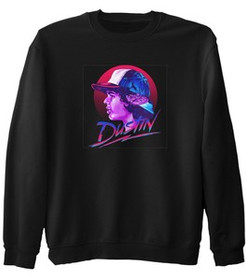 Bluza z naszywką Stranger Things Dustin