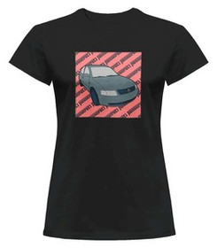 Bluzka damska z naszywką Volkswagen passerati