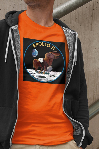 Koszulka z naszywką Apollo 11