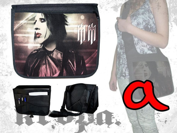 Torba szkolna na ramię MARILYN MANSON