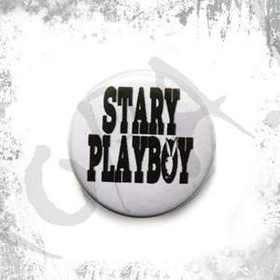 Przypinka STARY PLAYBOY