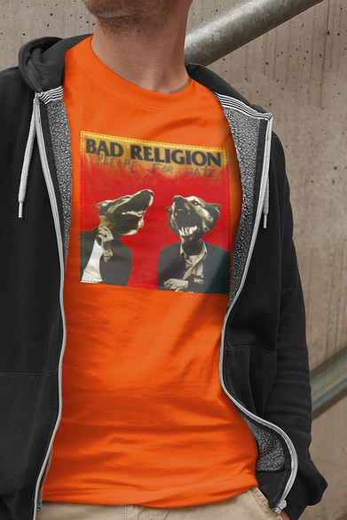 Koszulka z naszywką Bad Religion 02