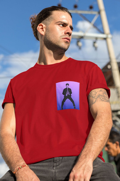 Koszulka z kieszonką ELVIS PRESLEY 01