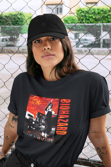 Koszulka z naszywką Biohazard 01