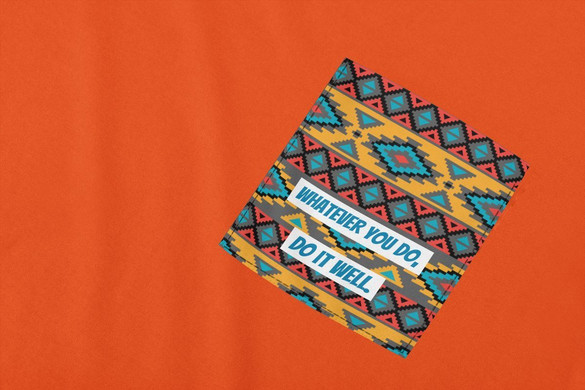 Koszulka z kieszonką WHATEVER YOU...