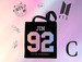 Torba na ramię BTS k-pop FULLPRINT z Polski WZORY