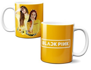 Kubek BlackPink yellow theme