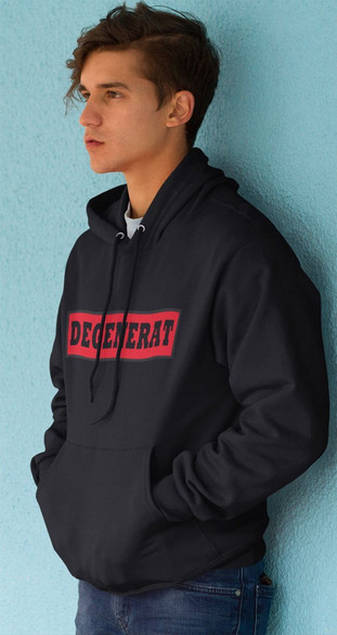 Bluza z naszywką DEGENERAT