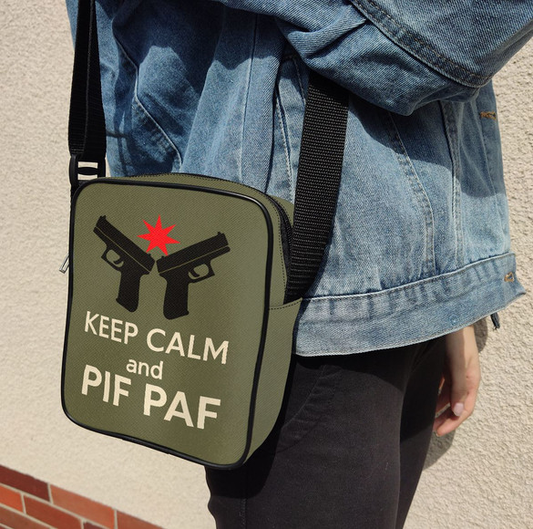 Listonoszka dla strzelca Keep Calm And Pif Paf